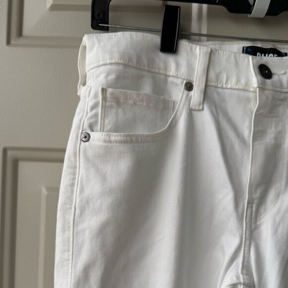 Paige Men's Transcend Lennox Icecap Slim Fit White Jeans Size 30 Inseam 36” - Picture 5 of 10